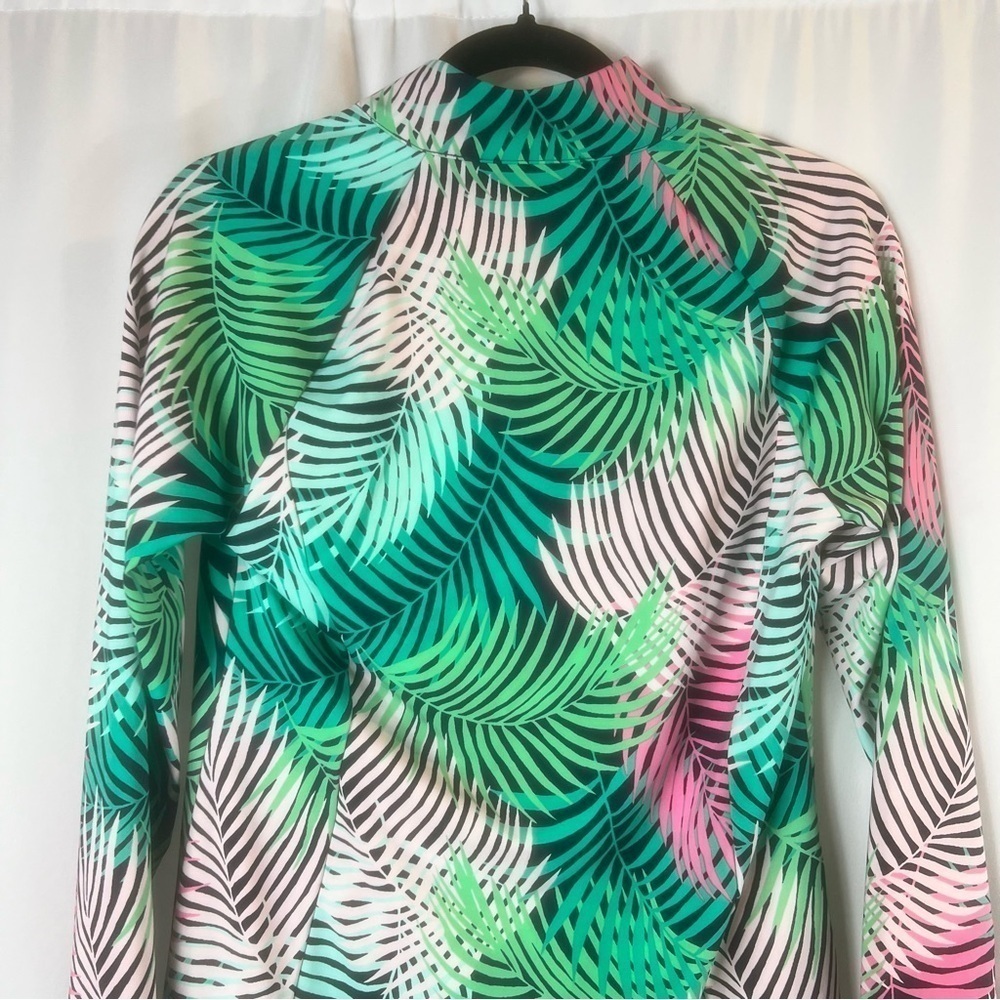 Tommy Bahama Golf Long Sleeve dress
Zip Up Neck Colorful Leaf Print Dress S - Picture 13 of 15